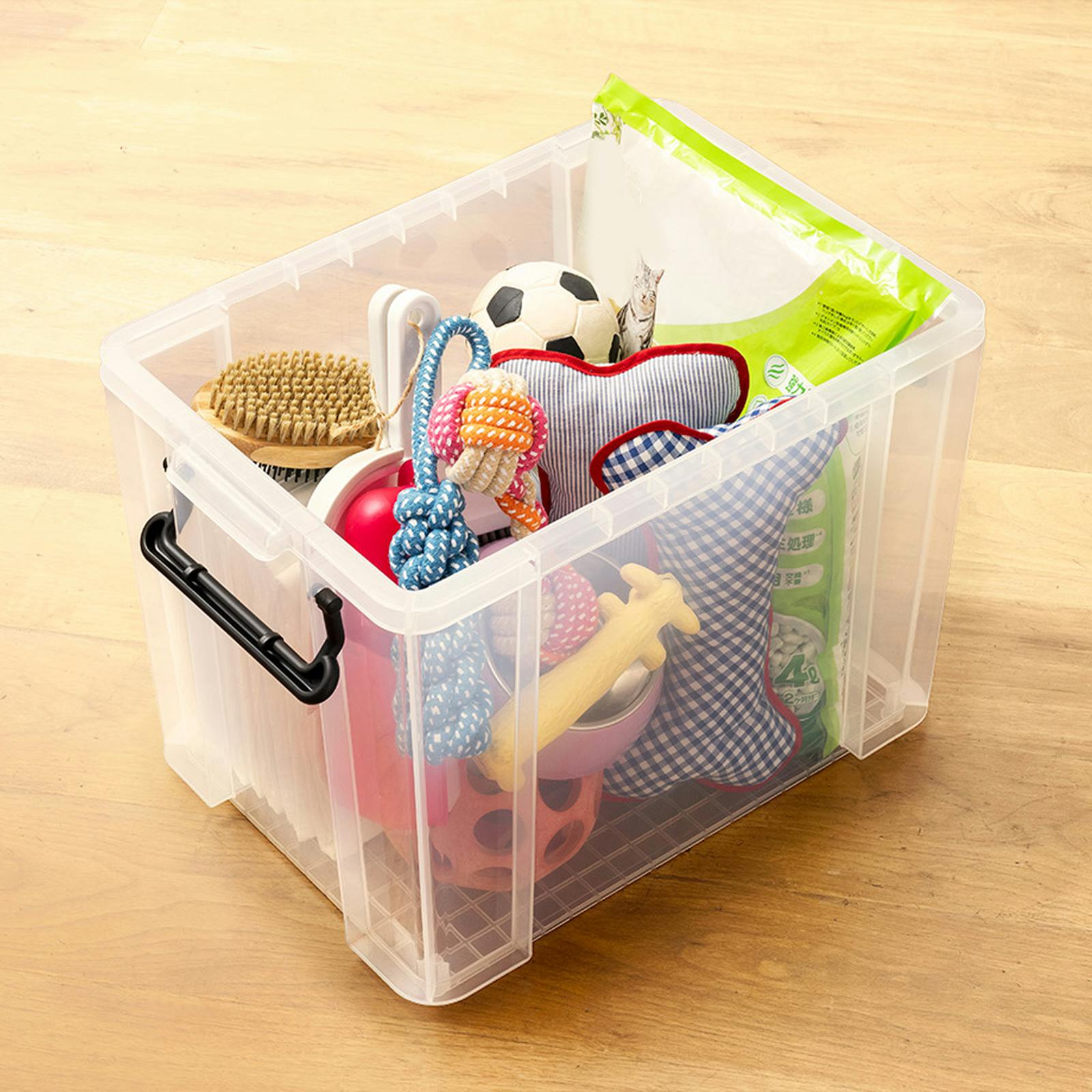 天馬 ロックス 740M クリア 多機能 耐久性 コンテナボックス