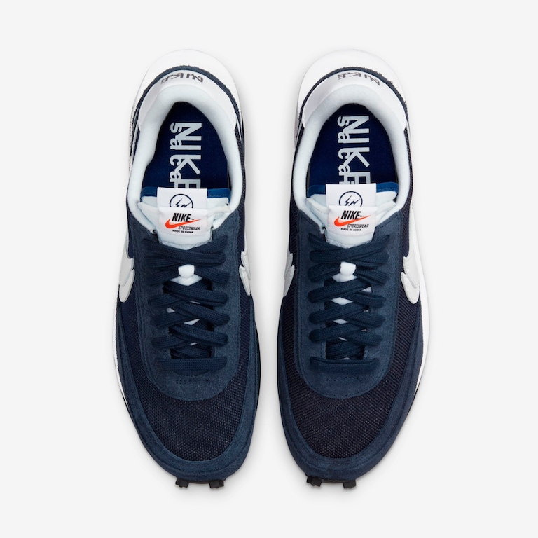 LDWaffle x sacai x Fragment Blackened Blue - Nike