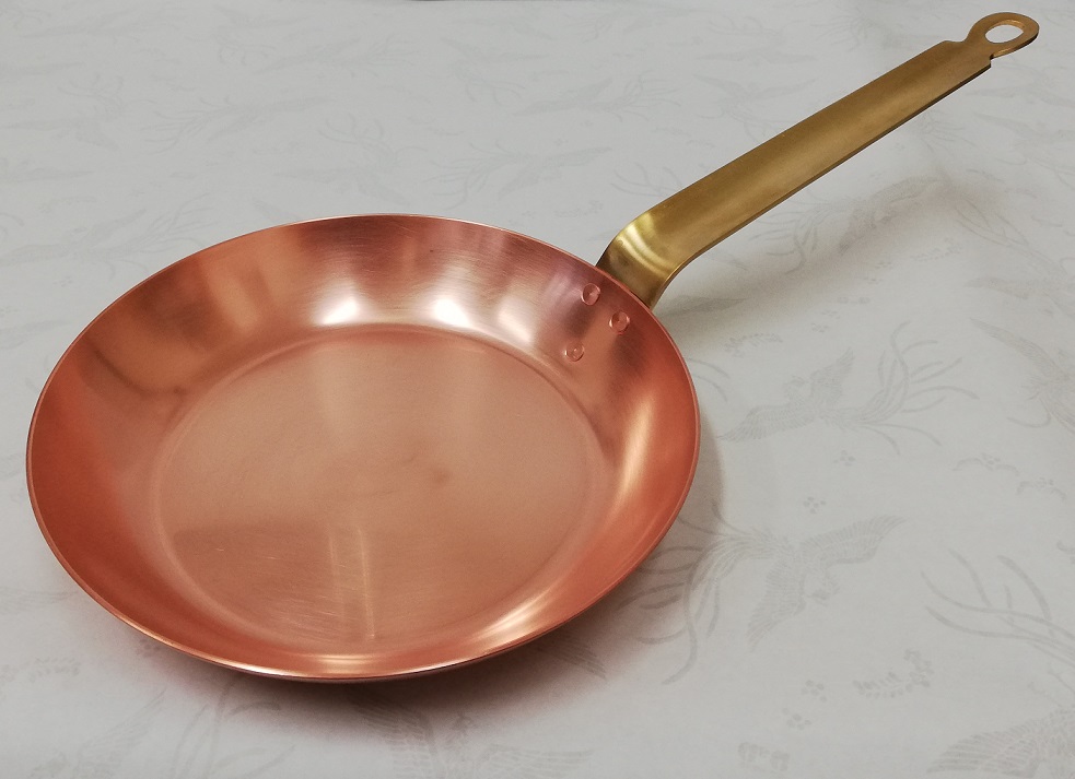純銅フライパン30cm内面錫メッキ無 板厚約2mm - Gift＆Novelty