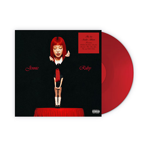 JENNIE (BLACKPINK) · Ruby (LP) [Korean Transparent Ruby Red