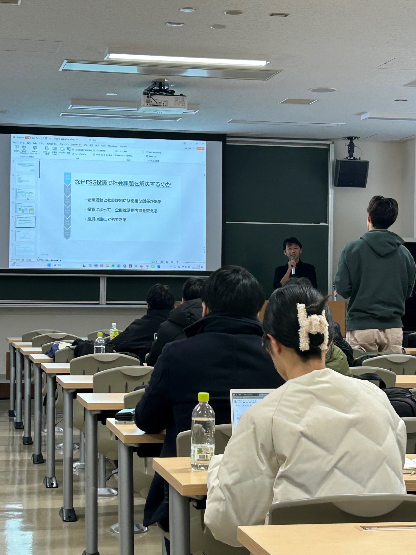 4年間の学びの集大成～ 確立科目発表会と卒業記念の会が開催されました