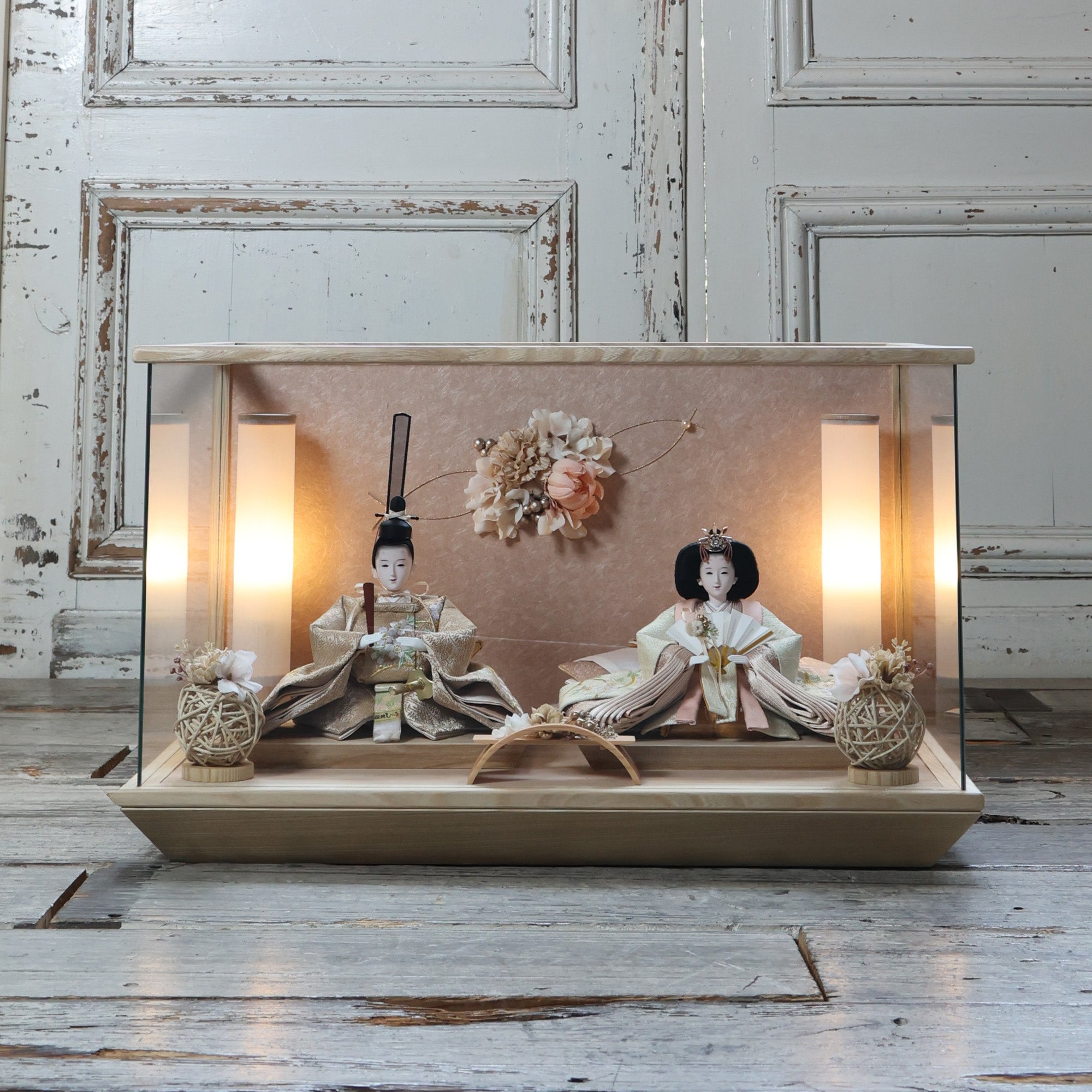 祈ドールの雛人形｜一花｜ケース飾り ｜雛人形（ひなにんぎょう）の祈