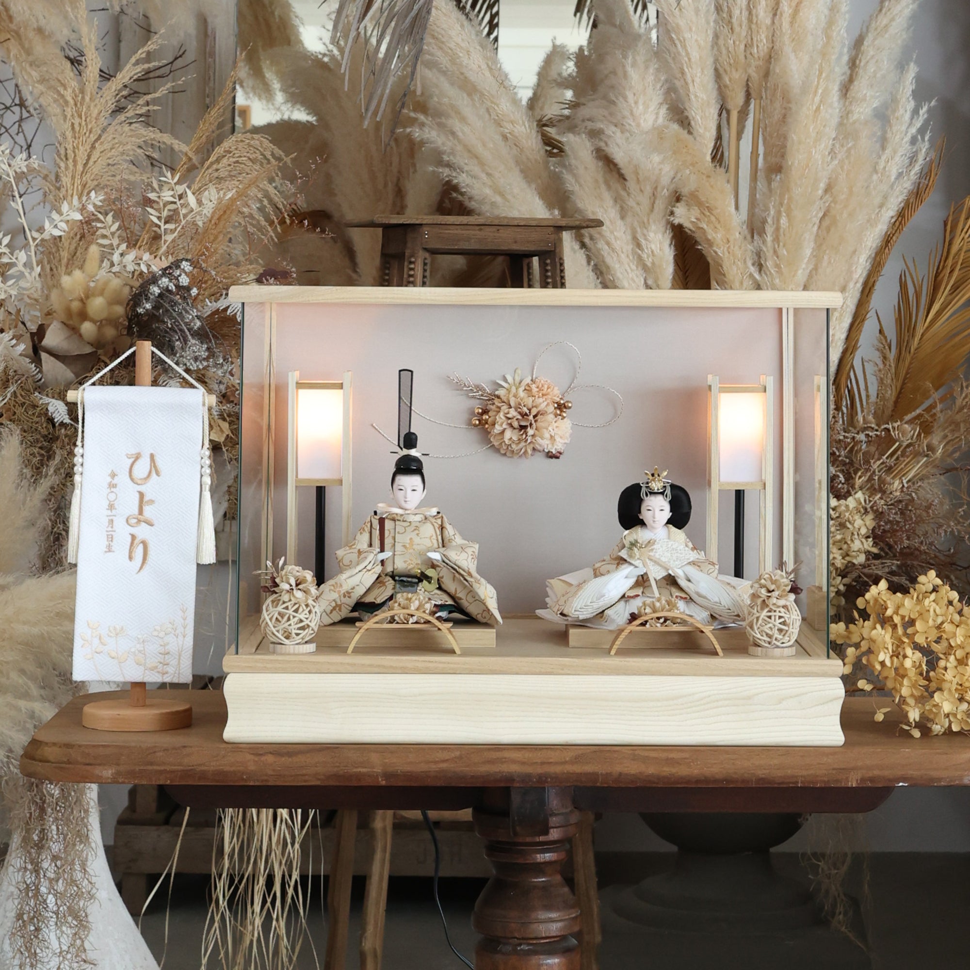 祈ドールの雛人形｜奏｜ケース飾り ｜雛人形（ひなにんぎょう）の祈ドール