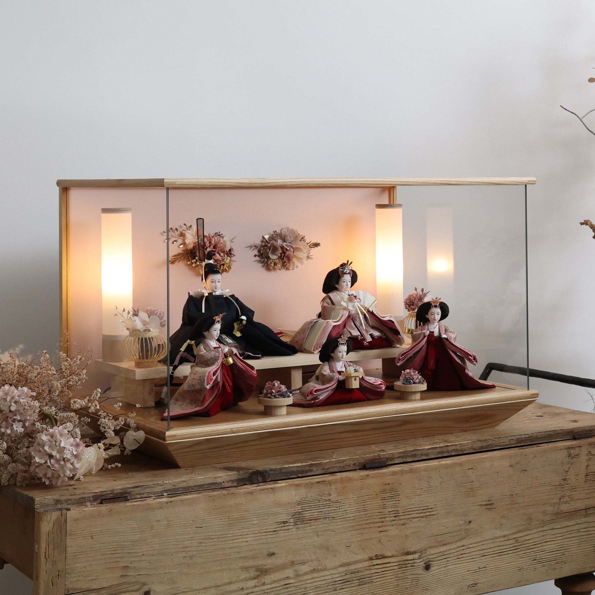 雛人形 五人飾り ｜雛人形（ひなにんぎょう）の祈ドール