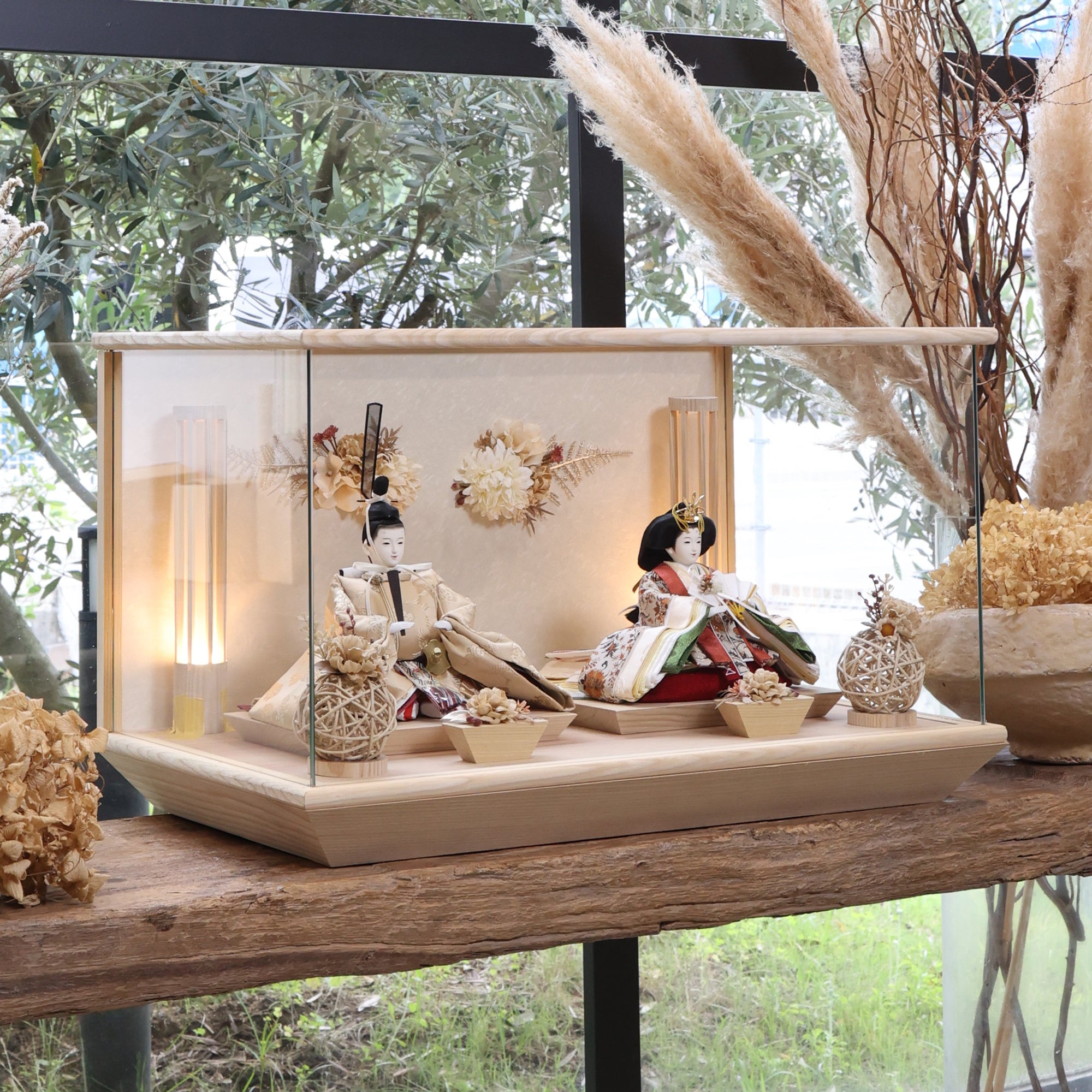 祈ドールの雛人形｜優愛 想｜ケース飾り ｜雛人形（ひなにんぎょう）の