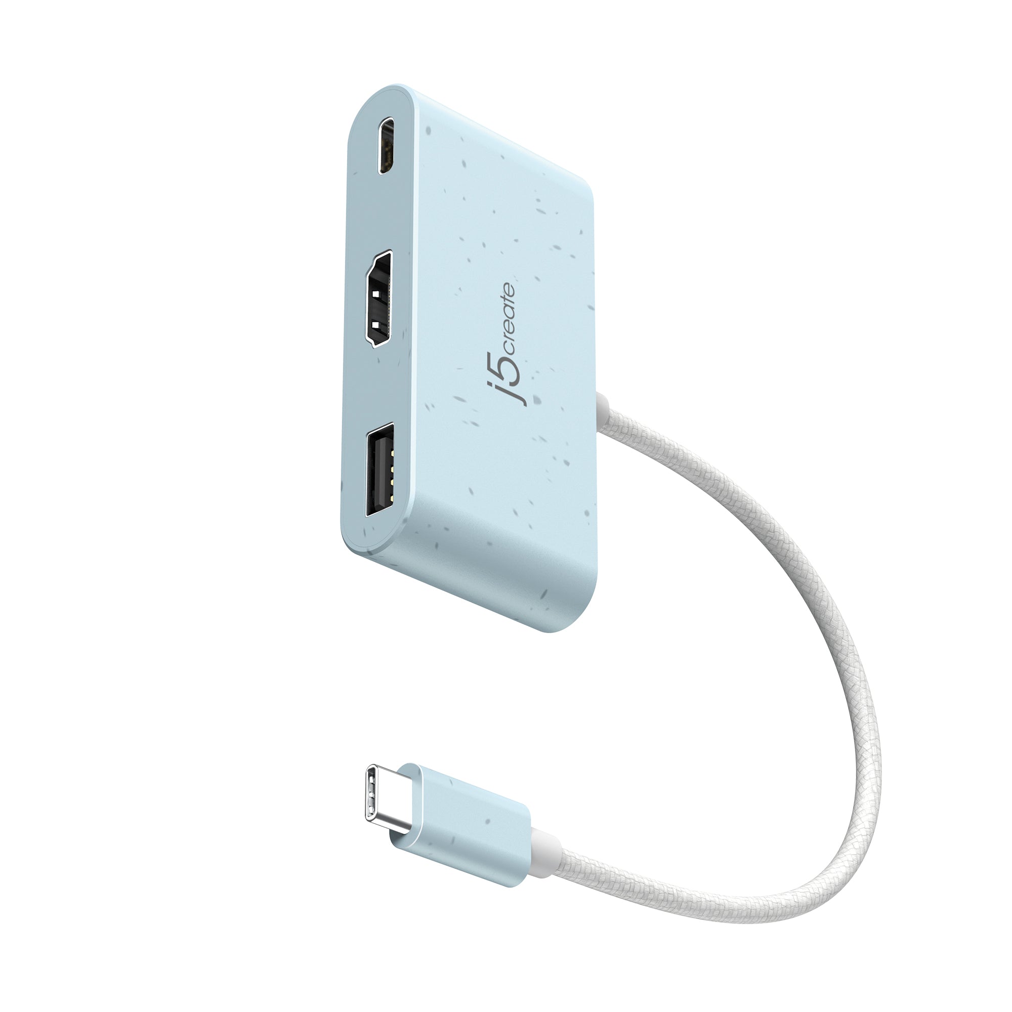 JCA379EC USB-C® to HDMI™ & USB™ Type-A with Power Delivery