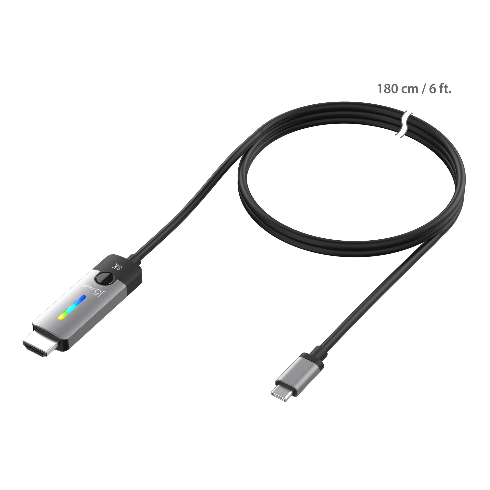 JCC157 USB-C® to HDMI™ 2.1 8K Cable – j5create International
