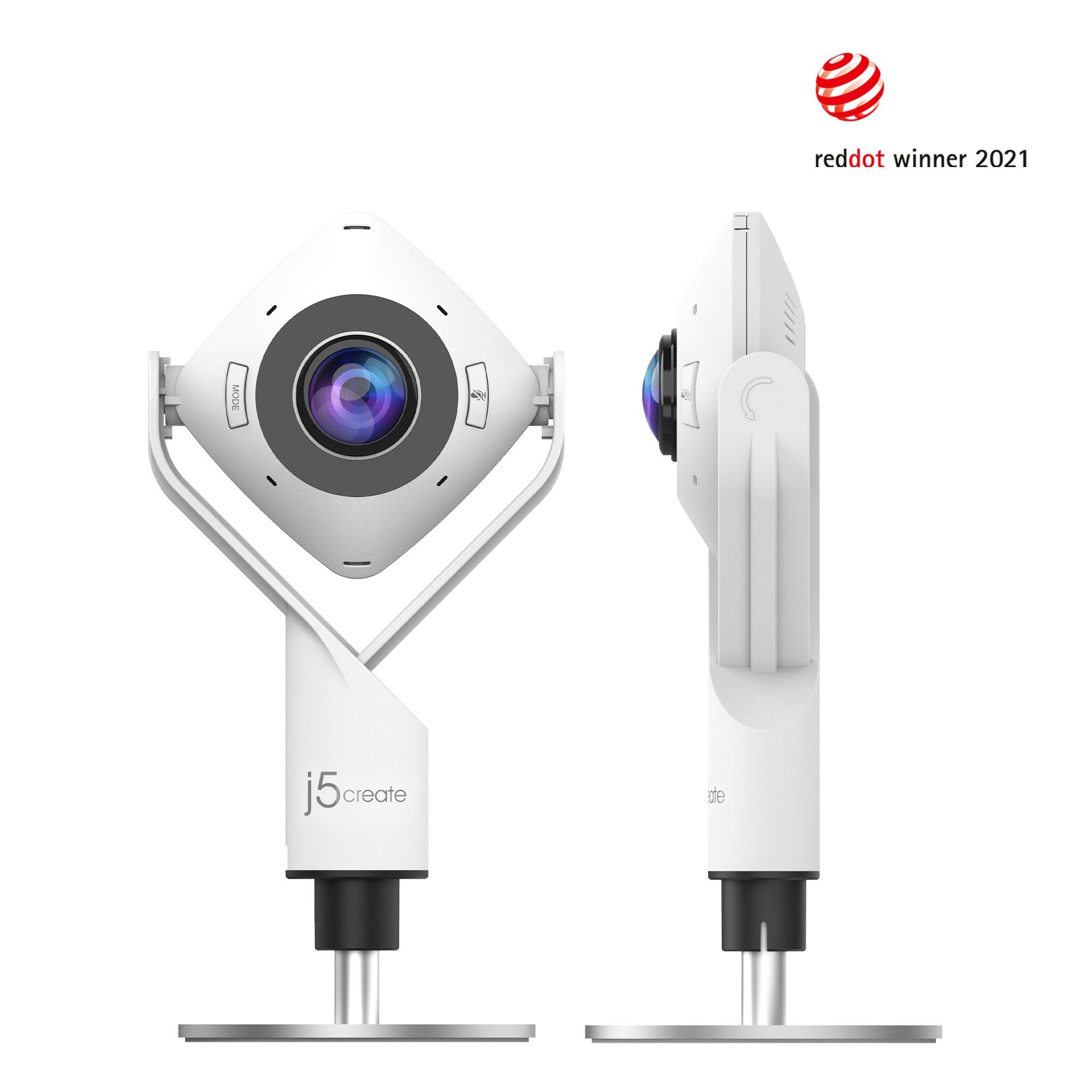 360° All Around Webcam (Model: JVCU360 ) – j5create International