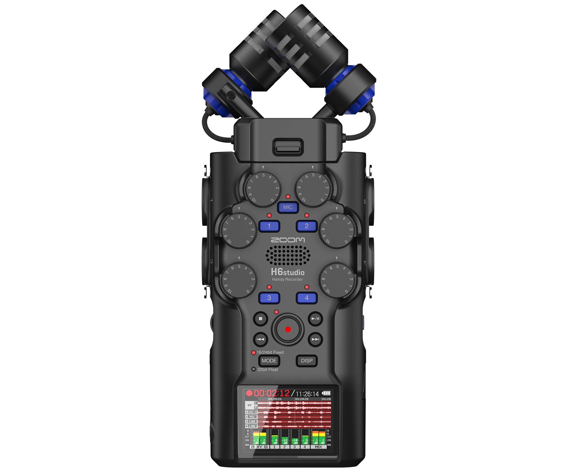 ZOOM H6studio | 32bitフロート＆超低ノイズのレコーダー！H5studioの