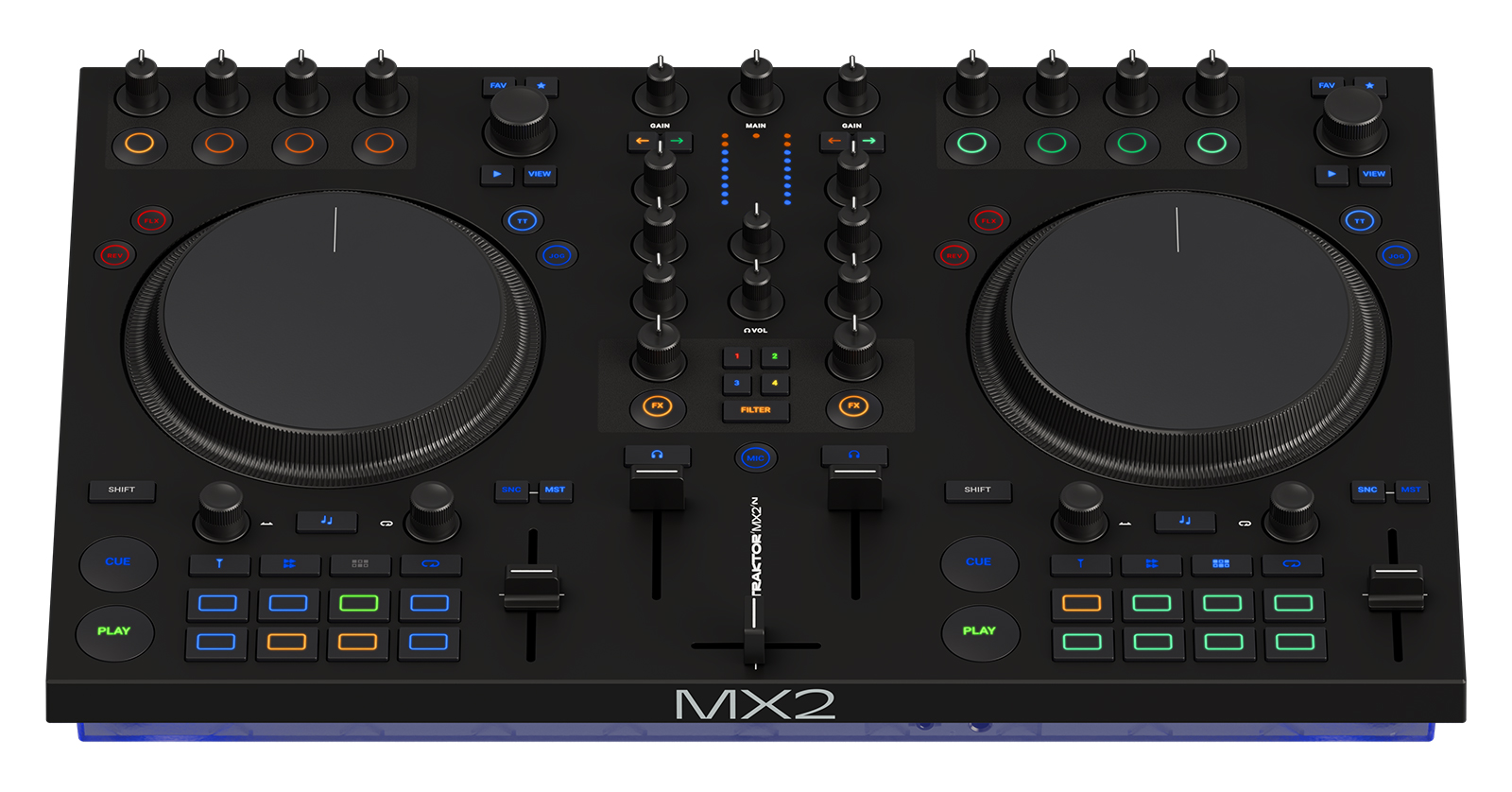 Native Instruments Traktor MX2 | Traktor Pro用のポータブルDJ
