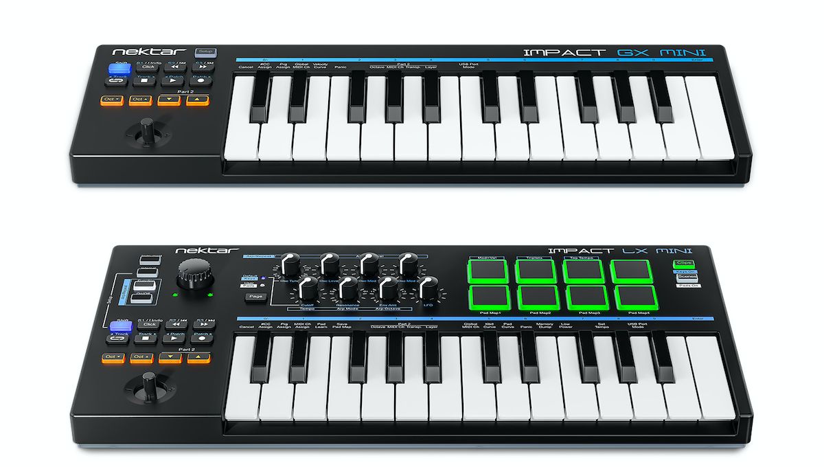 Nektar Technology Impact GX Mini / Impact LX Mini | 超コンパクトな