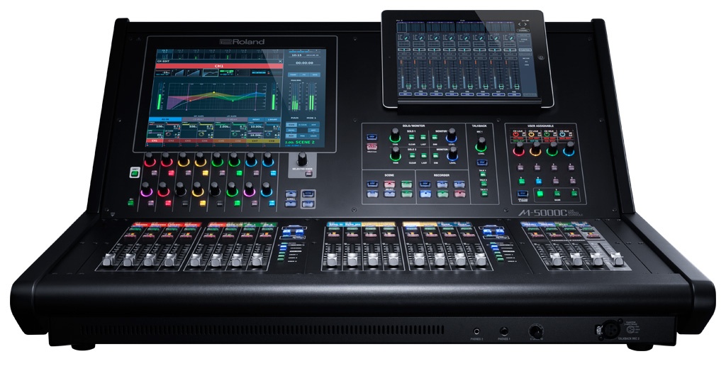 96kHz対応ライブ・ミキシング・コンソール Roland M-5000C | Digiland