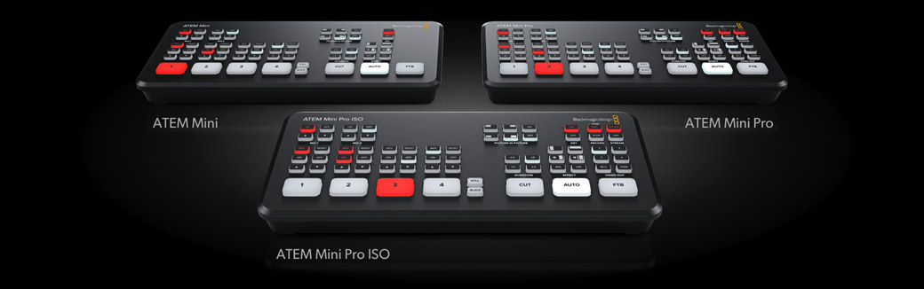 Blackmagic Design ATEM mini シリーズ | プロダクション＆ライブ配信