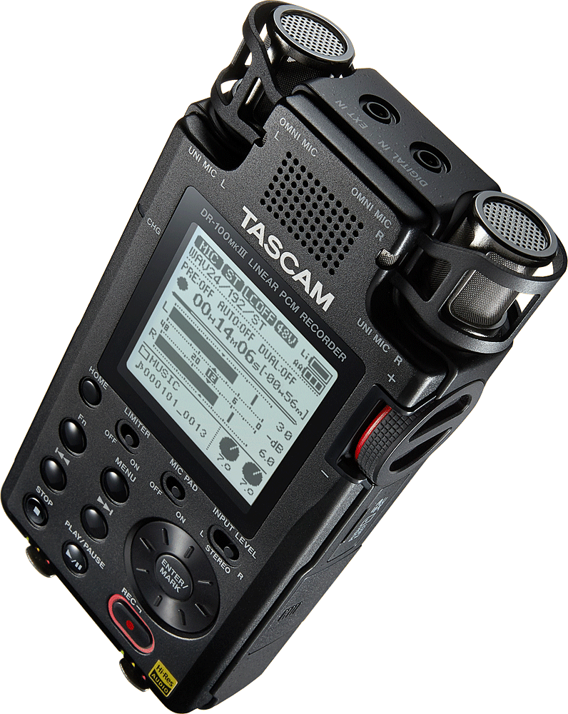 TASCAM DR-100mkII 本体と電池パック 【公式通販】