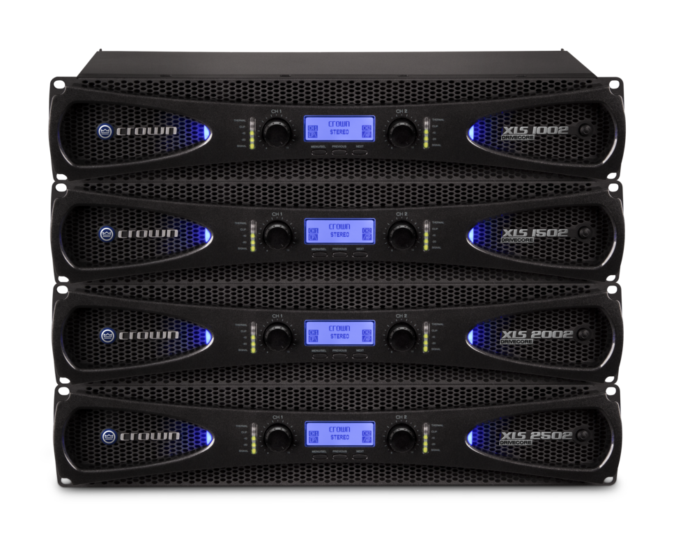 AMCRON XLS DriveCore 2 Series発売！軽量化を実現したDSP搭載の2ch