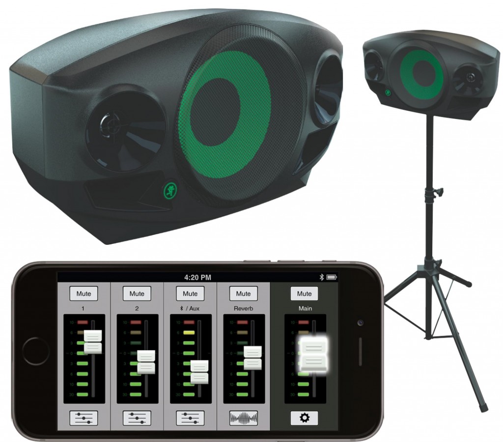 ちょっとしたライブに便利！Bluetooth対応PAスピーカー Mackie