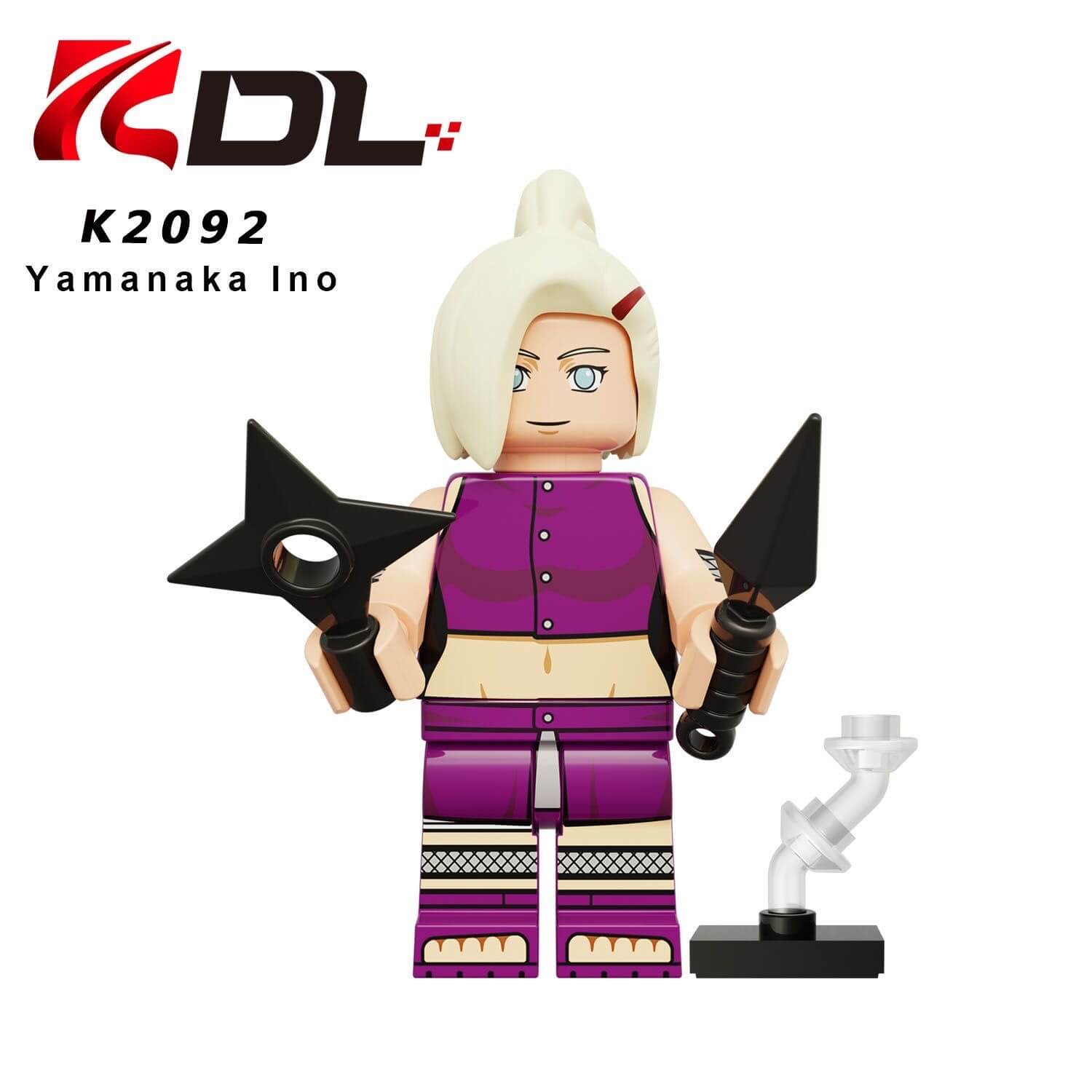 KDL812 Naruto Sarutobi Hiruzen Yamanaka Ino Minifigs – INGBRICKS