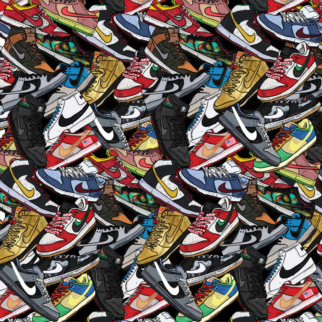 2月26日(土)発売 NIKE SB OR NOTHING x CARTERGRAPHX / Dunks Board