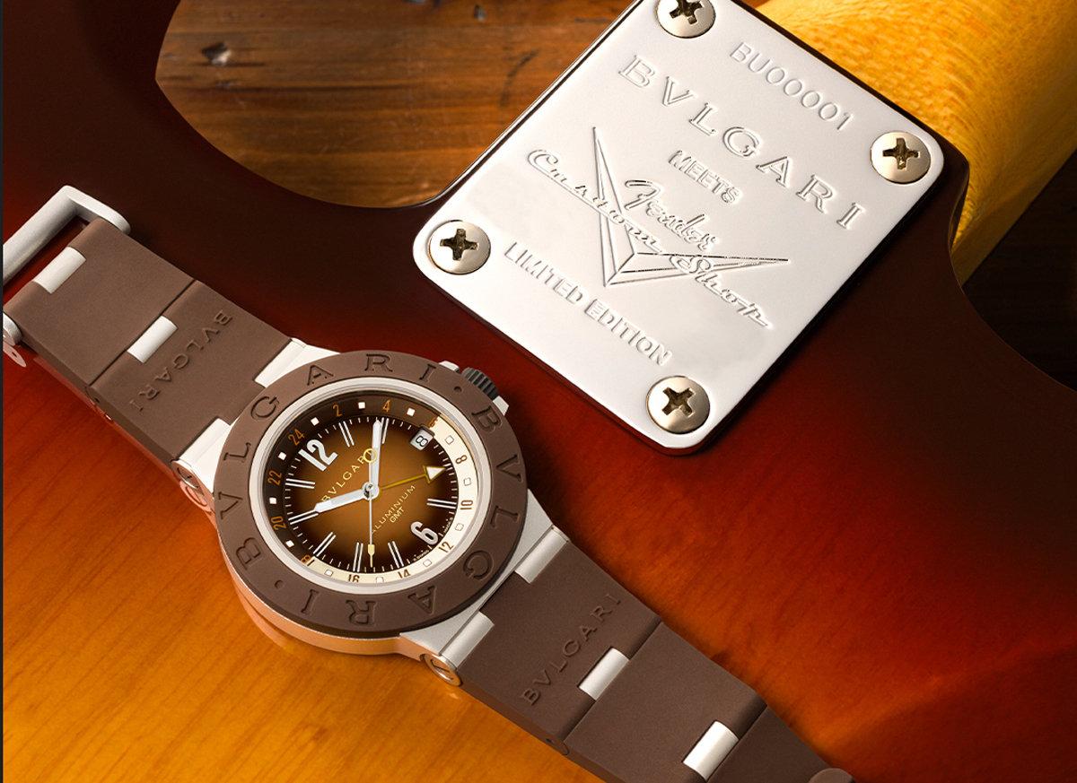 ブルガリとフェンダーがまさかのコラボ。オリジナルのストラト