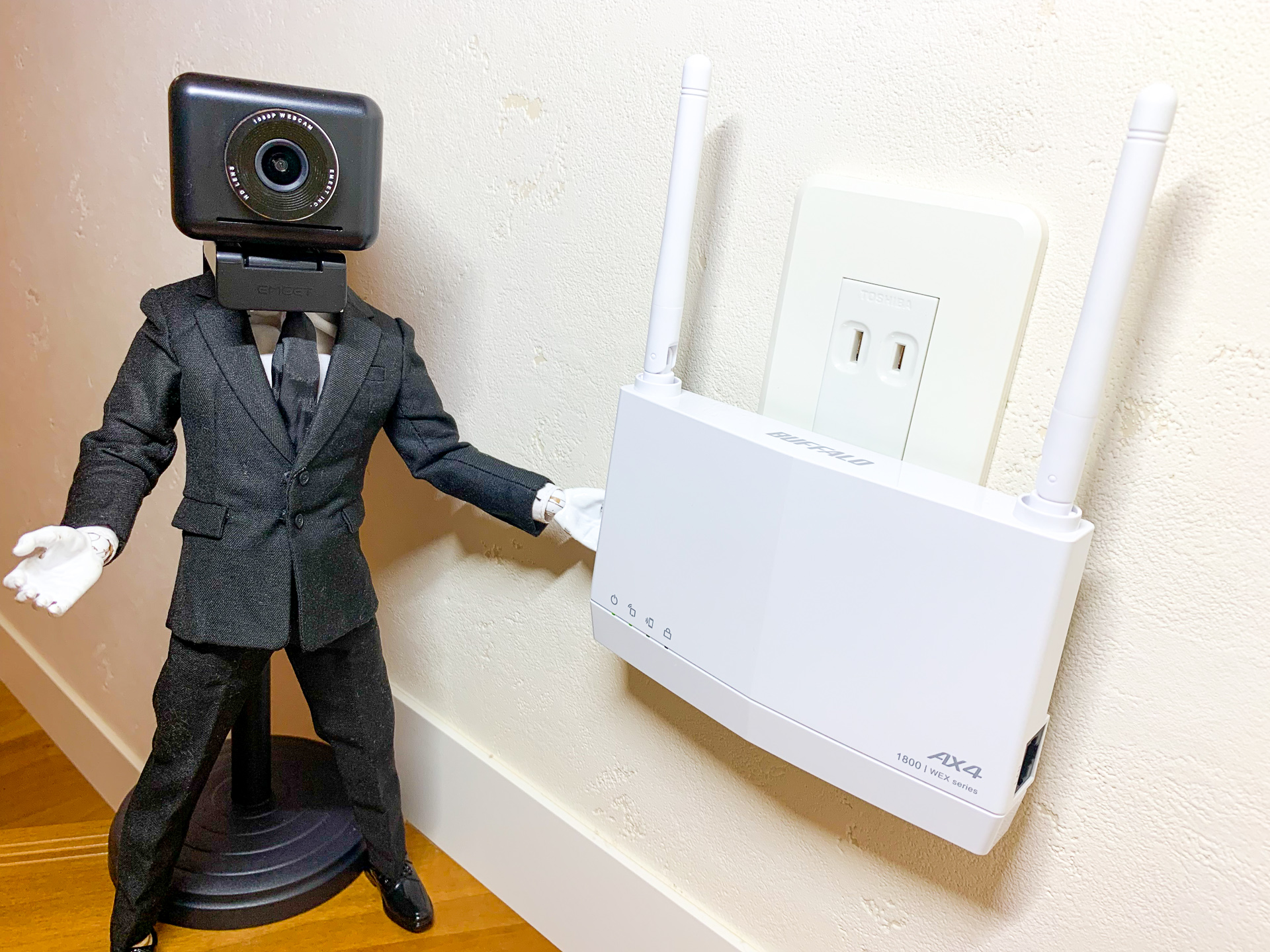 バッファローのWi-Fi中継機がめちゃ便利!! 電波状況がまる見えで