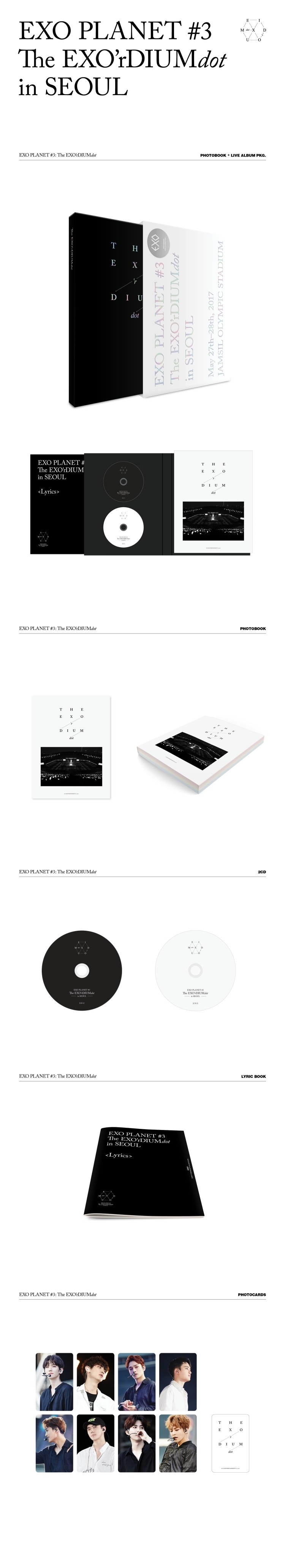 EXO PLANET#3 The EXO'rDIUM dotトレカベッキョン