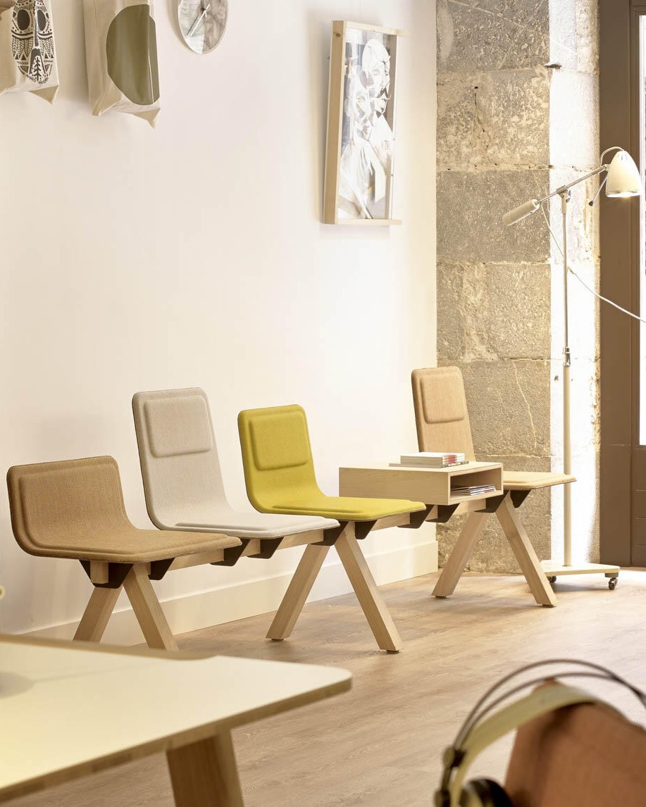 alki アルキ Emeaシリーズ ローバックチェア スツール 腰掛け オーク材