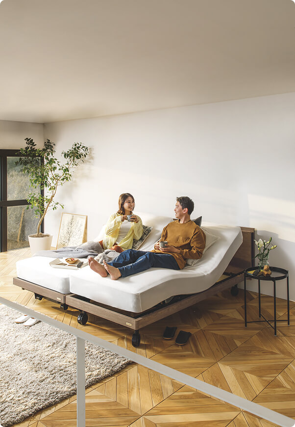 電動ベッド・リクライニング対応マットレスならフランスベッド