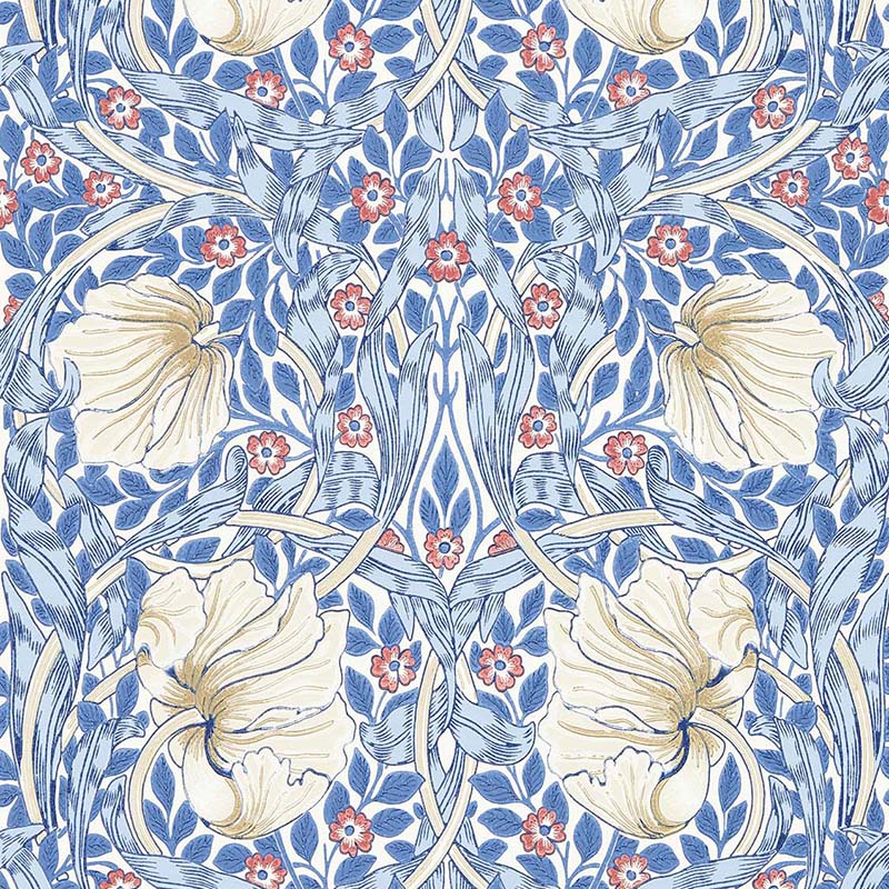 interior library - Simply Strawberry Thief 217059 MORRIS&Co.