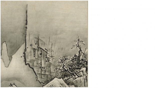 真ん中の線はいったい何だ！？雪舟の傑作、国宝「秋冬山水図」の謎に