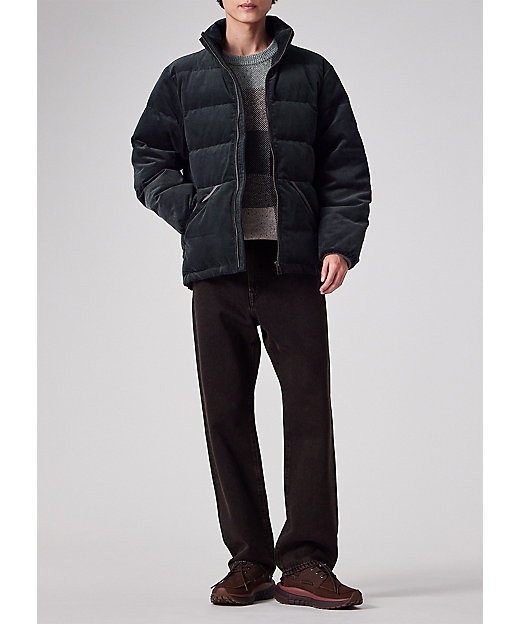 ナローウェールコーデュロイ ダウンジャケット（252123638X