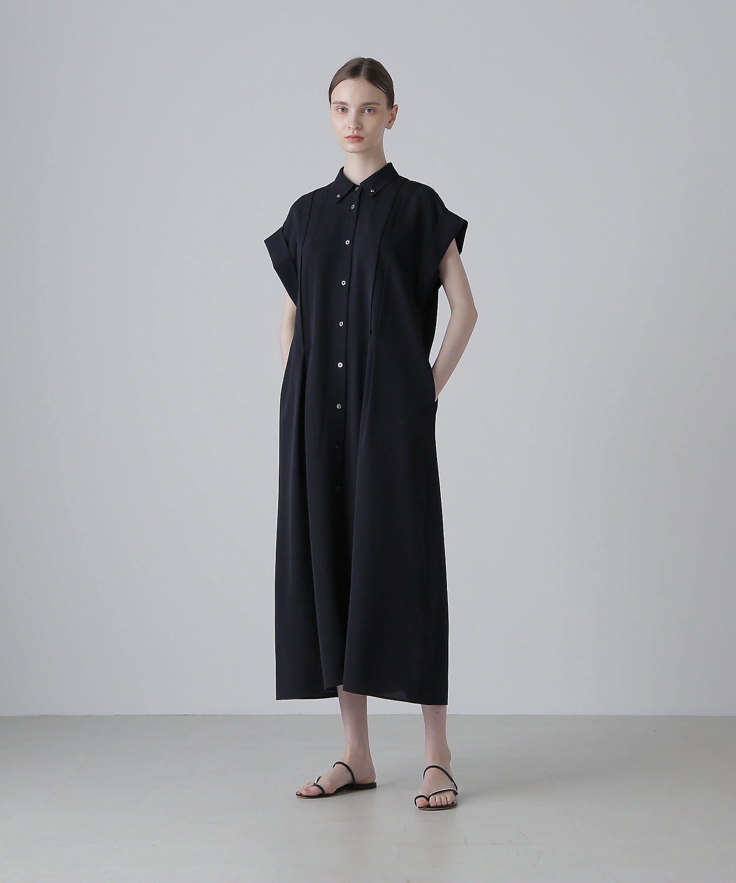 ◇ドライタッチツイルワンピース（5315240808） | ADORE