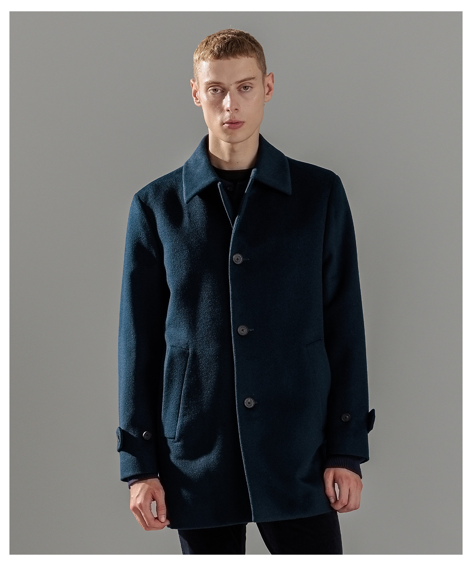 価格高騰！激レア 完売品JACOB COHN バージンウールジャケットカシミア