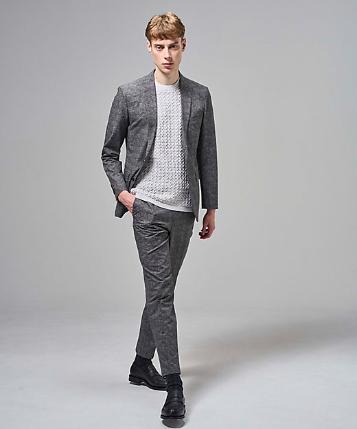 新色【セットアップ対応】クールドッツストレッチ ジャケット