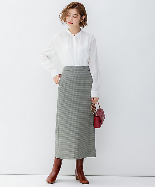 ガンクラブチェック タイトスカート（SKWOSA0305） | 23区