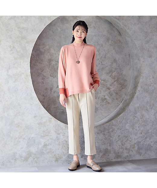 バイカラーセーター（21136504） | MISSEL/ミゼール | 三越