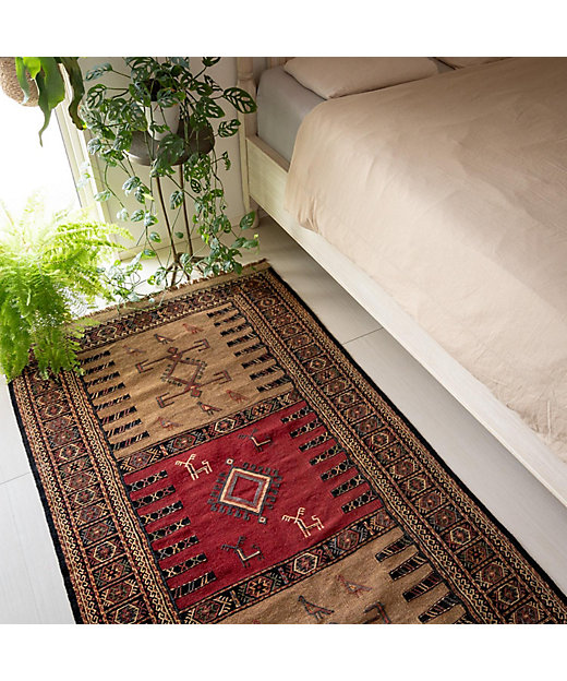 ☆ペルシャ絨毯 手織りキリム ラグSサイズ1 | 三越伊勢丹オンライン