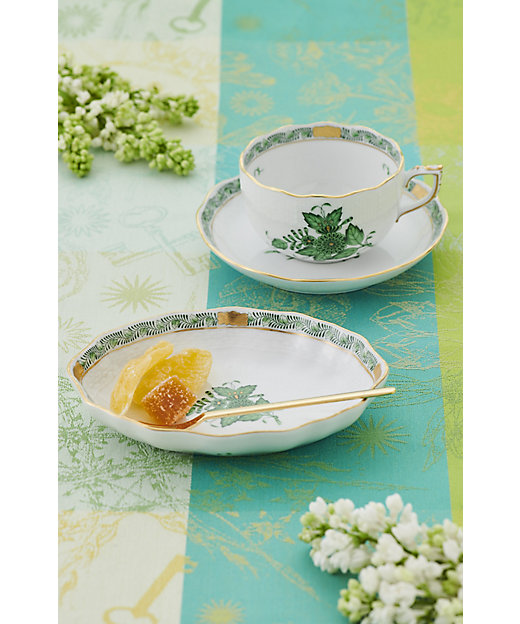 アポニー・グリーン スイートディッシュ | Herend/ヘレンド | 三越