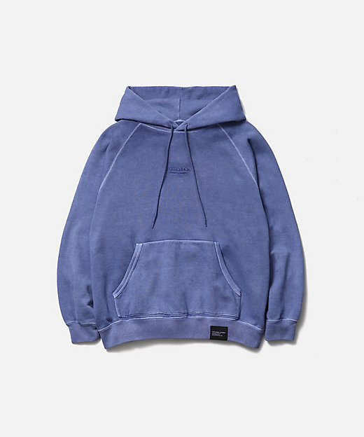 フーディ PIGMENT DYED SWEAT HOODIE LS