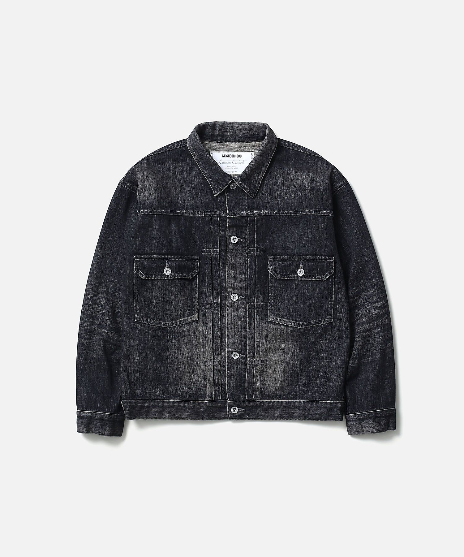 ブルゾン WASHED DENIM TYPEー2 JACKET
