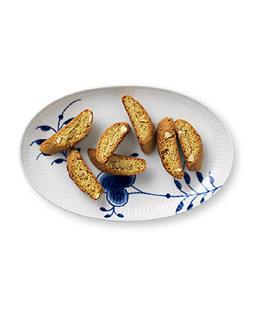 ブルーフルーテッド メガ オーバルディッシュ23．5cm | ROYAL