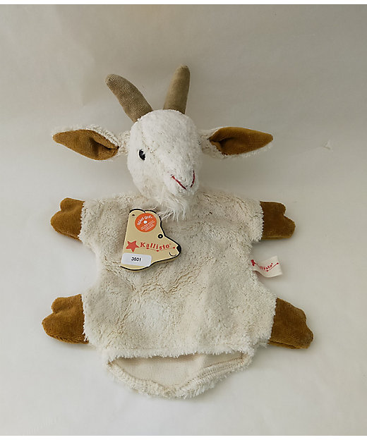 受注商品】＜カリスト社＞手人形 白やぎ | ATELIER NIKI TIKI