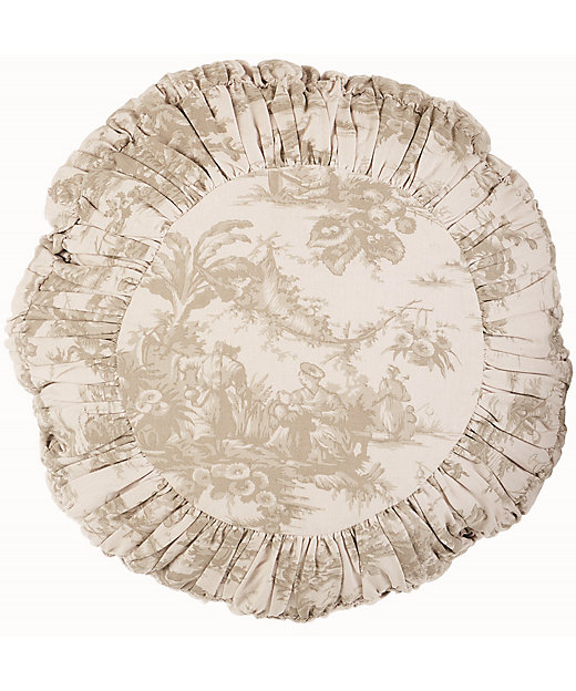 ☆ラウンドクッション Grimaldi | Blanc MariClo