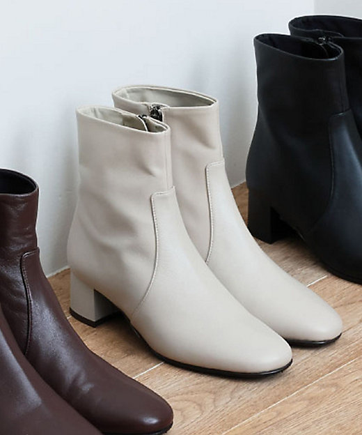 リーガル F74R 晴雨兼用ショートブーツ アイボリー ブーツ | REGAL