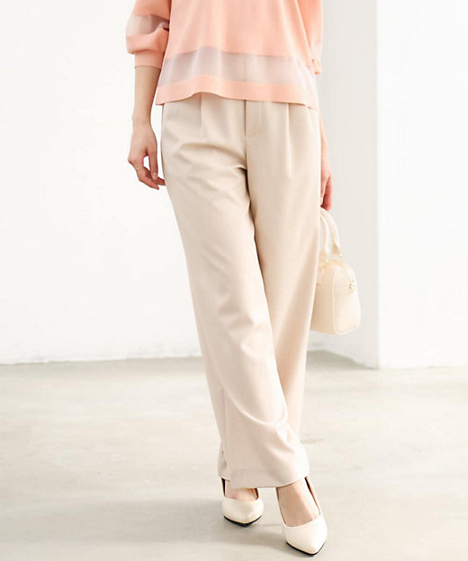 小さいサイズ】［SANAGARAシリーズ］デニムライク ワイド