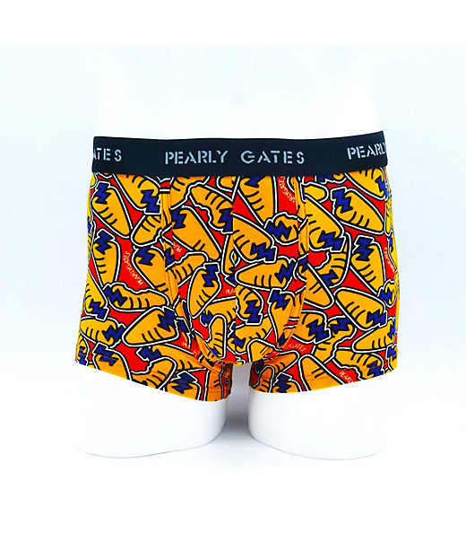 ボクサーパンツ 前閉じ 人参柄 PGB655114 | PEARLY GATES