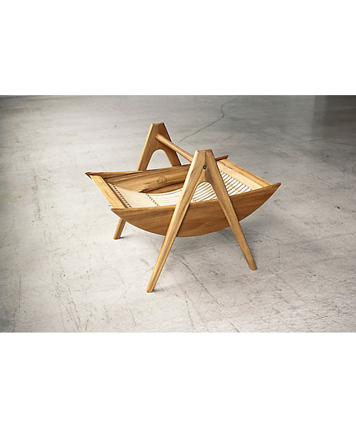 受注商品】＜NO．544 マガジンラック＞ナチュラル | maruni