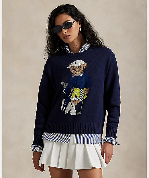 RLX）Polo ベア クルーネック セーター | POLO GOLF｜RLX/ポロ