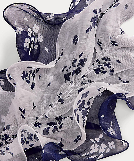 フローラル フリル スカーフ WALRHGS0J320447 | LAUREN