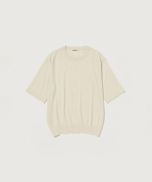 ニット ＊CASHMERE HARD TWIST KNIT TEE