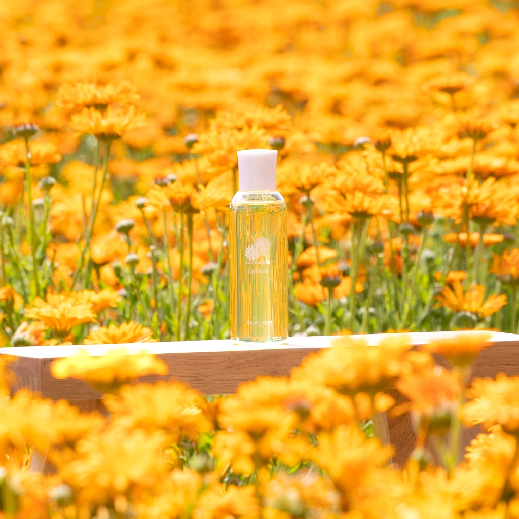 カレンデュラ手づみローション｜ナチュラルアイランド：北海道スキンケア